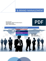 Product & Brand Management UBS 2019