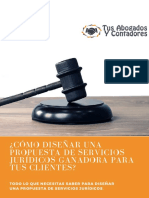 eBook Todo Lo Que Necesita Saber Para Disenar Una Propuesta de Servicios Juridicos Ganadora