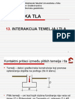 Mehanika Tla 13 Interakcija Temelja I Tla (2020)