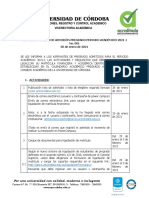 Circular de Legalización de Matricula Pregrado 2021-I..