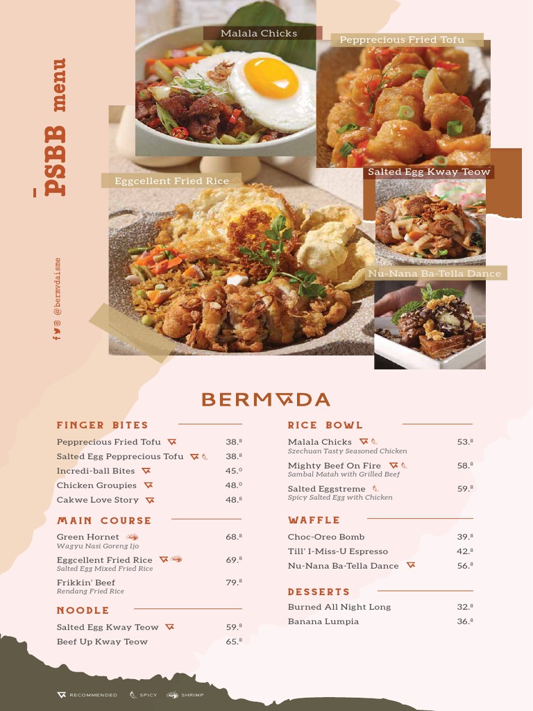 Bermvda Menu Citos CP PDF Coffee Eating Behaviors Of Humans