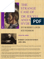 The Strange Case of DR Jekyll and MR Hyde by ROBERT LOUIS STEVENSON