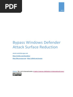 Bypass Windows Defense