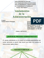 Fundamentos de La Administracion