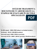 S4.particularități de Tratament A Bolnavilor Cu Arsuri Grave Și Poitraumatisme La Etapele de Evacuare În Secțiile Specializate