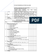 Kumpulan Daftar Tilik BBL