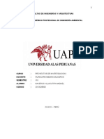 T.A. Formulacion y Evaluacion de Proyectos Ambientales - Miguel Naveros Y.