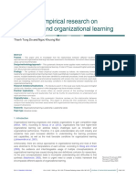 Review of Empirical Research On Leadership and Organizational Learning