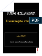 CANCERUL VEZICII URINARE - Evaluare Imagistica Preterapeutica