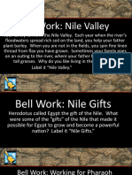 Bell Work: Nile Valley
