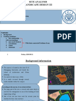 l1800195 - Site Analysis