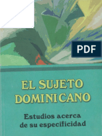 Diogenes Cespedes El Sujeto Dominicano P