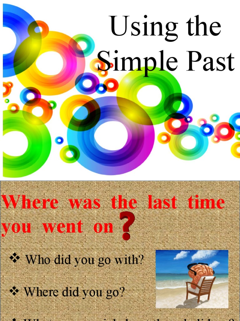 Simple Past Tense Conversation Prompts | PDF