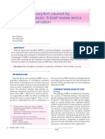 Apical Root Resorption Caused by Orthodontic Forces: A Brief Review and A Long-Term Observation