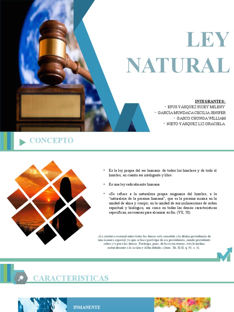 Principios de la Ley Natural Humana | PDF | La Ley natural | Verdad