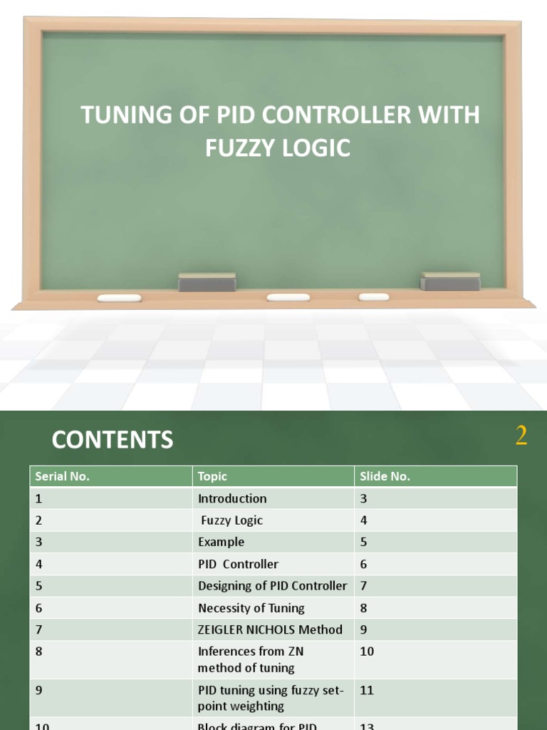 Tuning of Pid Controller With Fuzzy Logic | PDF | Control Theory ...