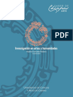 Investigacion en Artes y Humanidades