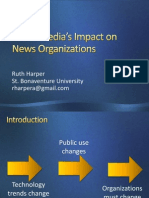 Social Media’s Impact on News Organizations