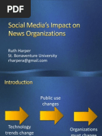 Social Media’s Impact on News Organizations