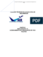 Licenciamento de Pilotos Moçambique