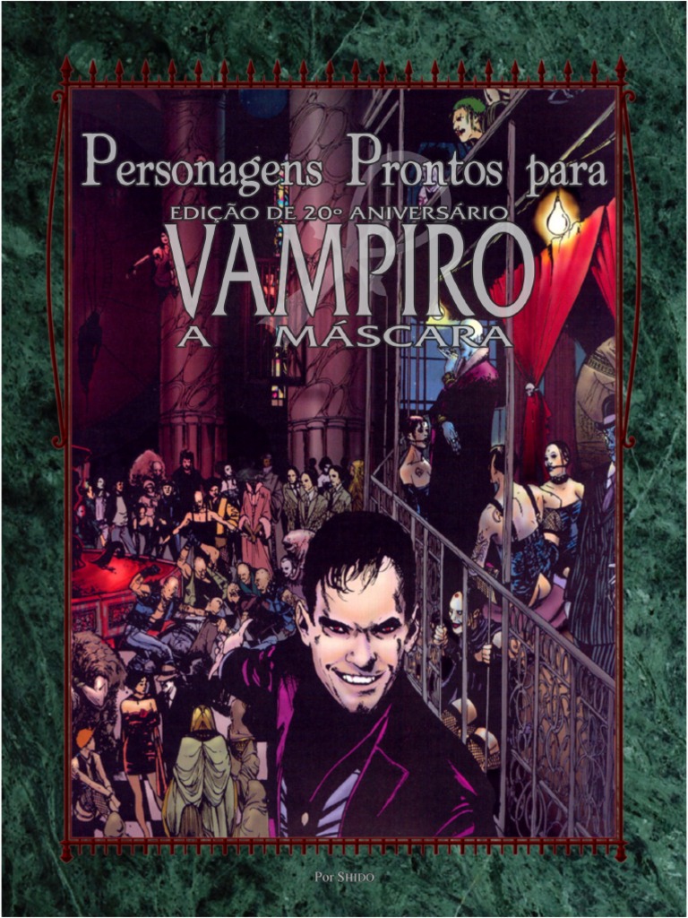 Vampiro: A Máscara 5ª Edição - Por quanto tempo ficará online não sabemos.  Mas aqui está, o PDF, em inglês, do Vampiro: a Máscara 5ª edição! (Também  segue link da tradução parcial)