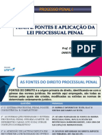 Uniftc 2021 2 Fontes e Aplic Da Lei Processual Penal S3