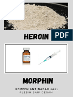 Black Orange Photo Collage Drug Awareness Poster