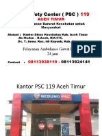 Public Safety Center (PSC) 119 Aceh Timur Pelayanan Darurat 24 Jam