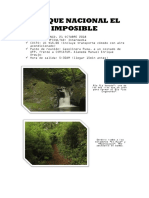 Información - Parque Nacional El Imposible