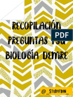 Recopilación Preguntas Biologia