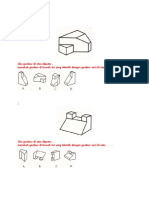 Jika Gambar Di Atas Diputar, Manakah Gambar Di Bawah Ini Yang Identik Dengan Gambar Soal Di Atas - . .