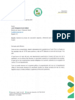 Solicitud de Proceso de Vacunación Especial y Diferecial para El Departamento de La Guajira - MinSalud