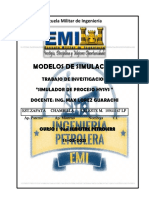 Simulador de proceso Hysys