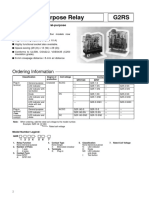 General-Purpose Relay G2Rs: Ordering Information