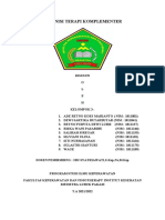 Definisi Terapi Komplementer