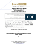 08. Orden Del Día Sesiones Conjuntas Para El Viernes 26 de Marzo de 2021 Anuncio de Proyecto -Acta 08 (2)