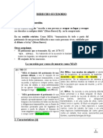 Derecho sucesorio: principios y características