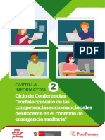 Cartilla-2 Ciclo de conferencias fortalecimiento de las competencias socioemocionales del docente