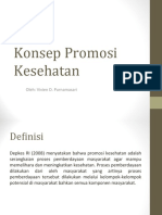 Konsep Promosi Kesehatan