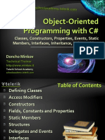 Object-Oriented Programming With C#