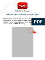 What's New: Tabbed PDF Viewer Supported