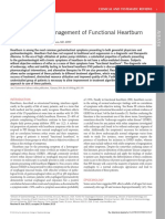 Diagnosis and Management of Functional Heartburn