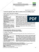 Common Irregularities and Its Effects On Reinforced Concrete Building Response