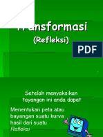 Transformasi (Refleksi)