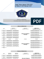 JADWAL PRODI DIII KEBIDANAN 01-06 Februari 2021