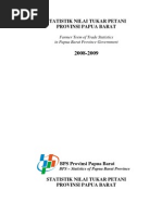 Download Statistik Nilai Tukar Petani Prov Papua Barat 2009pdf by Badan Pusat Statistik Provinsi Papua Barat SN50171155 doc pdf