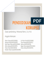 Microsoft PowerPoint - PENDIDIKAN ANTI KORUPSI