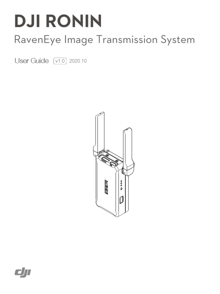 Dji Ronin: Raveneye Image Transmission System | PDF | Exposure ...