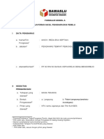 FORM MODEL A PTPS MASA TENANG DESA a TPS 0