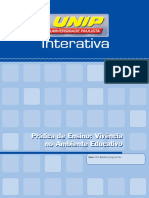 Pratica de Ensino Vivência No Ambiente Educativo - 14!08!01